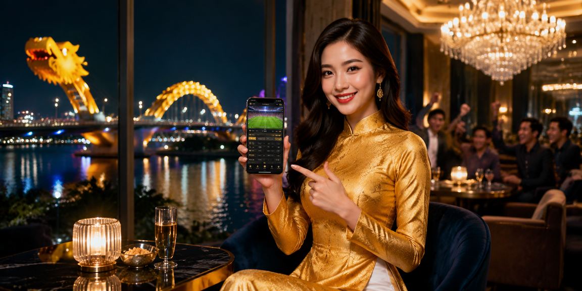 Người chơi đang trải nghiệm trò chơi trên điện thoại tại Đà Nẵng